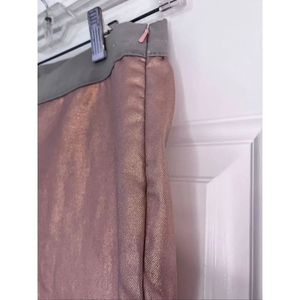 Victoria's Secret Women's Size 6 Metallic Pink Pants Sweatpants Vintage NWT